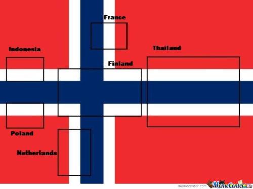 Mother of many flags