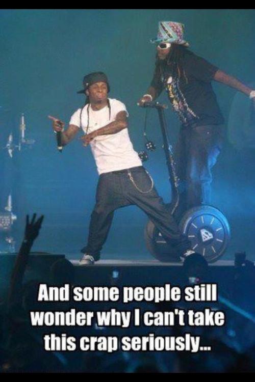 Crap on a stage