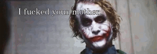 I fucked your...