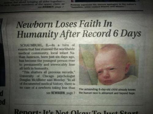 Faith in humanity
