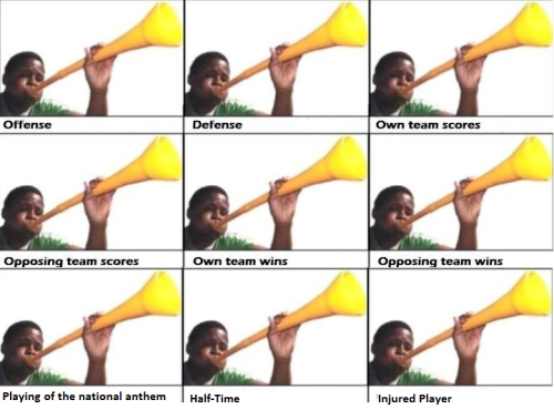 The beloved Vuvuzela