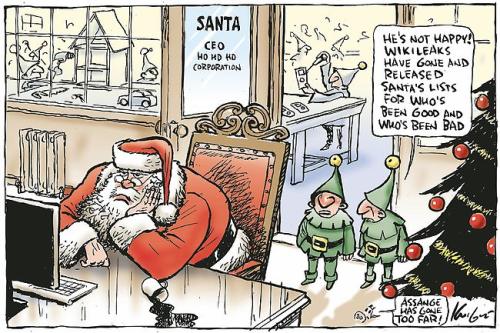 Wikileaks and Santa