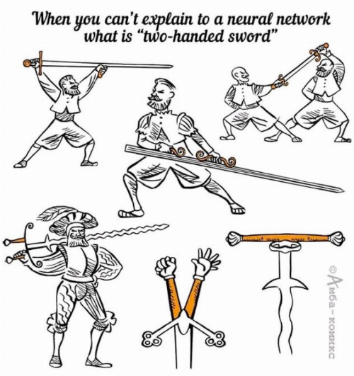 Two handed sword