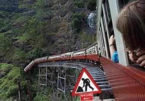 Wrong way