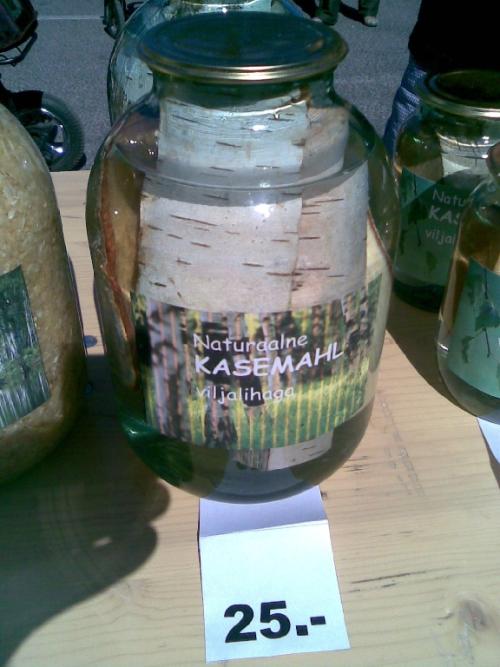 Birch juice