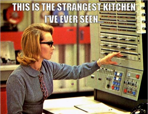 Strangest kitchen ever