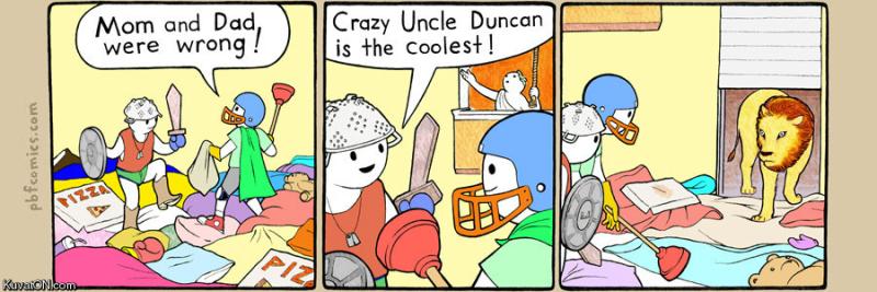 Crazy uncle